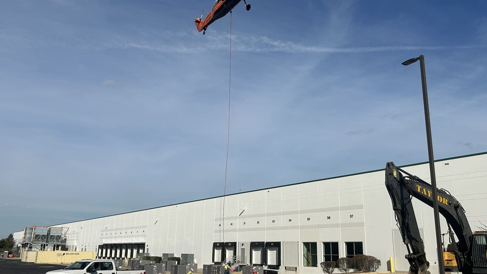 Mechanical construction for complex facilities.