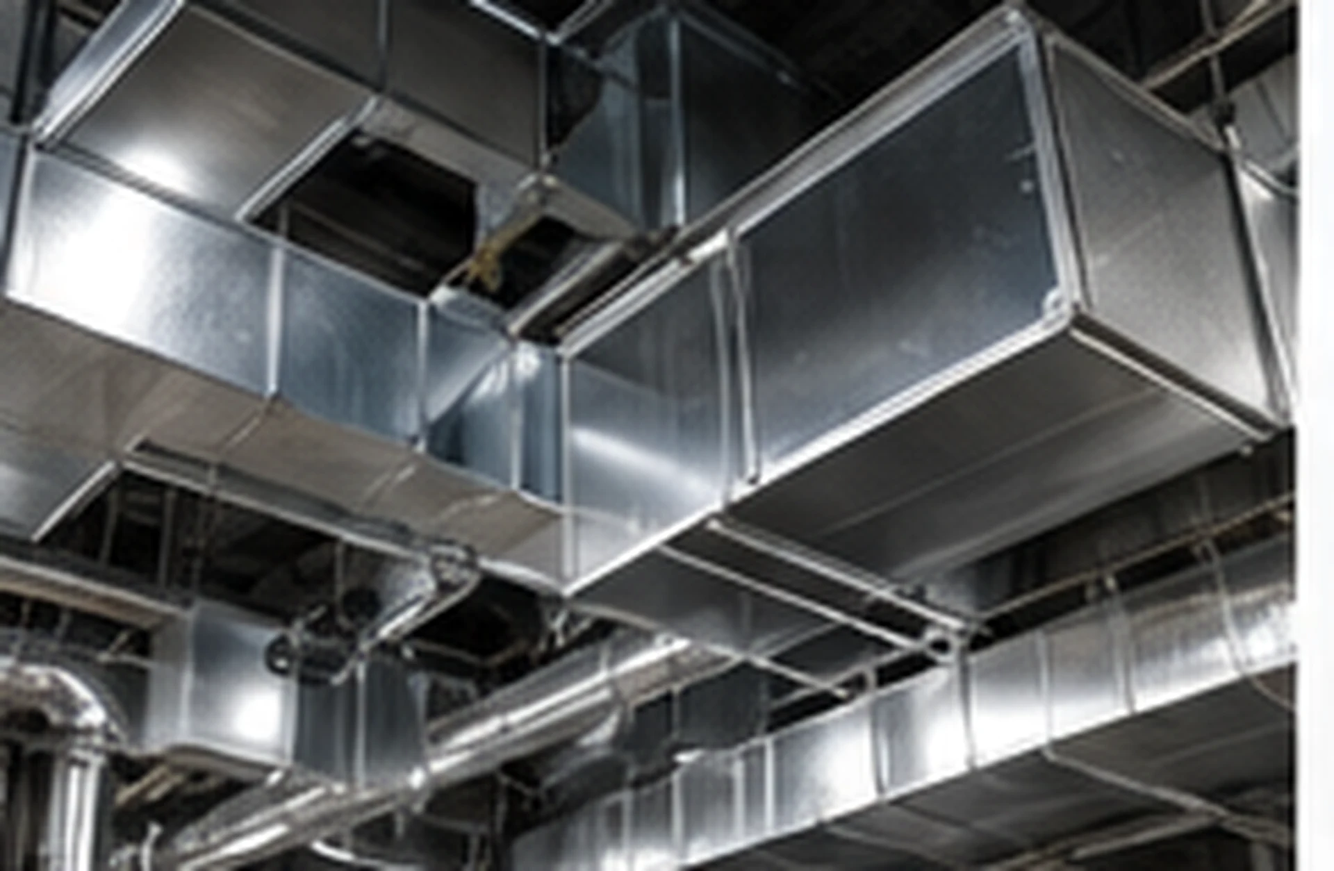 Fabricated commercial ductwork sections