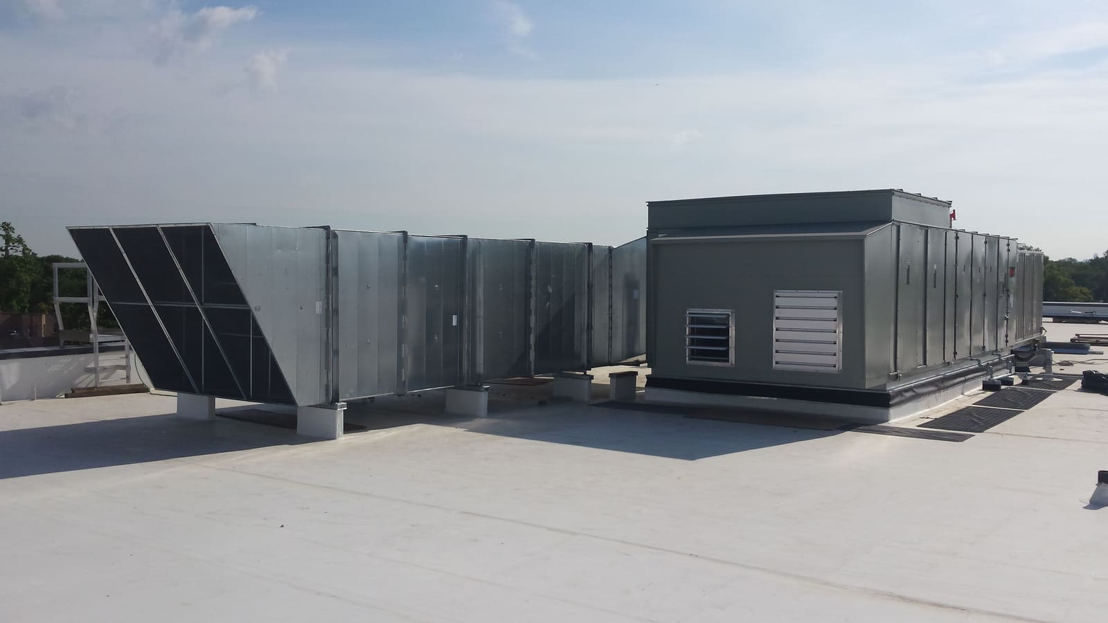 HVAC Construction supporting mechanical service image