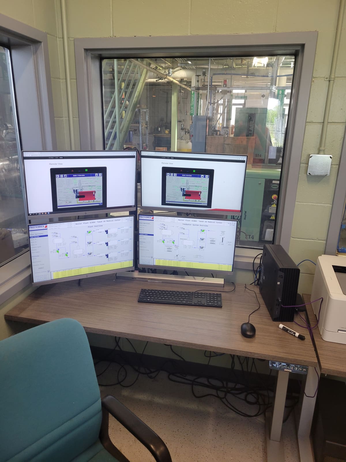 SCADA Systems and Support supporting mechanical service image